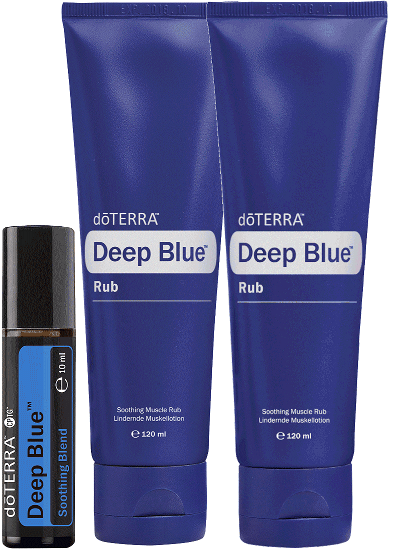 Крем Deep Blue Kit doTERRA и етерично масло Дийп блу комплект