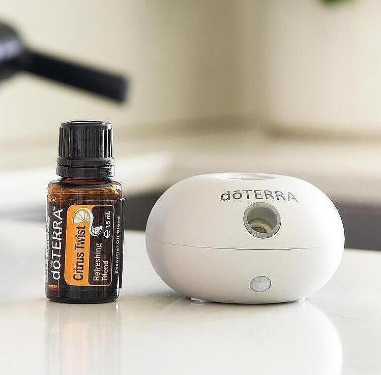 Дифузер doTERRA Bubble Diffuser и бленд Citrus Twist